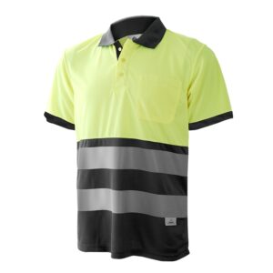 POLO MANGA CORTA COMBINADO BICOLOR (AV)  (COD.:1201)