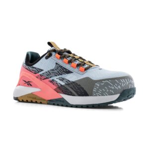 ZAPATILLA NANO X1 ADVENTURE SAFETY MUJER AZUL SALMON   (COD: IB382S1PS)