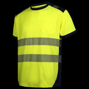 CAMISETA COOLING COMBINADA AV MANGA CORTA EN ISO 20471 CLASE 1  (COD: WR.2.322)