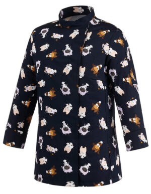 CHAQUETA COCINA WOMAN PUPPIES  (COD.:1002137A)