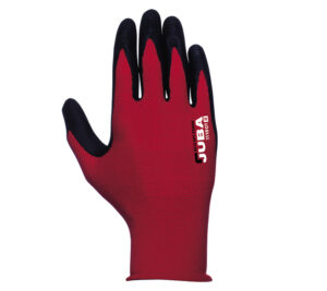 GUANTE  NAILON/FIBRA LYCRA® SIN COSTURAS RECUBIERTO NITRILO FOAM MICROPOROSO, DORSO FRESCO  (COD.:11