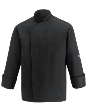 CHAQUETA COCINA ALL BLACK  (COD.:2033002C)