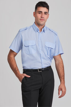 CAMISA CABALLERO M/C POLICIA   (COD.:2470)