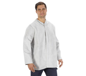 CHAQUETA SOLDADOR SERRAJE ECONÓMICA, NATURAL  (COD.:450)