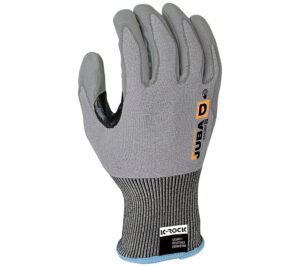 GUANTE  FIBRA K-ROCK®/FIBRA VIDRIO/HILO ACERO/NAILON/ELASTANO SIN COSTURAS RECUBIERTO PU EN PALMA.