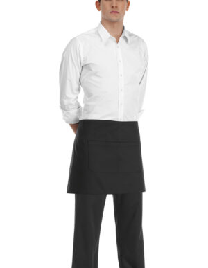 DELANTAL CINTURA BARMAN BLACK  (COD.:6100002N)