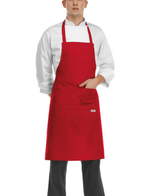 DELANTAL PETO BIP APRON RED  (COD.:6103007C)