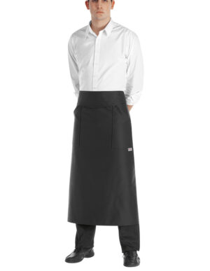 DELANTAL FRANCÉS KING BLACK  (COD.:6108002C)