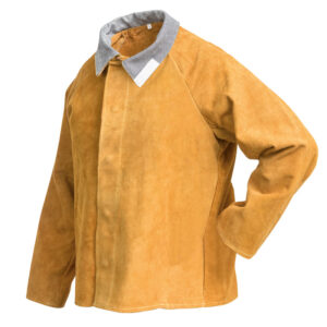 CHAQUETA DE CUERO SERRAJE MARRON    (COD.:20110)