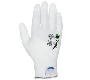 GUANTE  FIBRA DYNEEMA® SIN COSTURAS RECUBIERTO PU EN PALMA  (COD.:DY004)