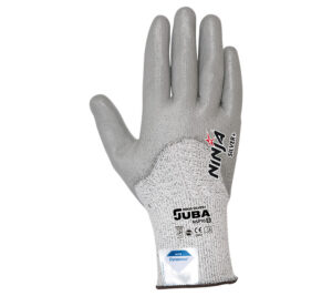 GUANTE  FIBRA DYNEEMA®/FIBRA DE VIDRIO/POLIAMIDA SIN COSTURAS RECUBIERTO PU EN PALMA Y ½ DORSO  (COD