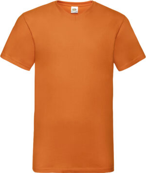 CAMISETA VALUEWEIGHT CUELLO DE PICO HOMBRE (61-066-0)  (COD.:SC22VC)